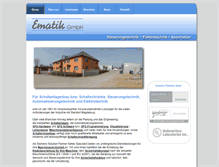 Tablet Screenshot of ematik.de